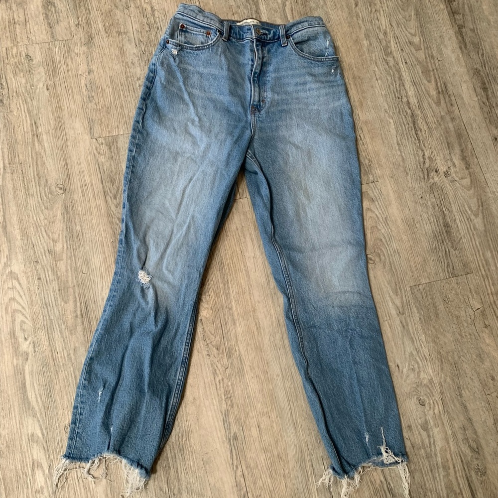 Abercrombie & Fitch The Kick Flare Ultra High Rise - Curve Love | 29 / 8L